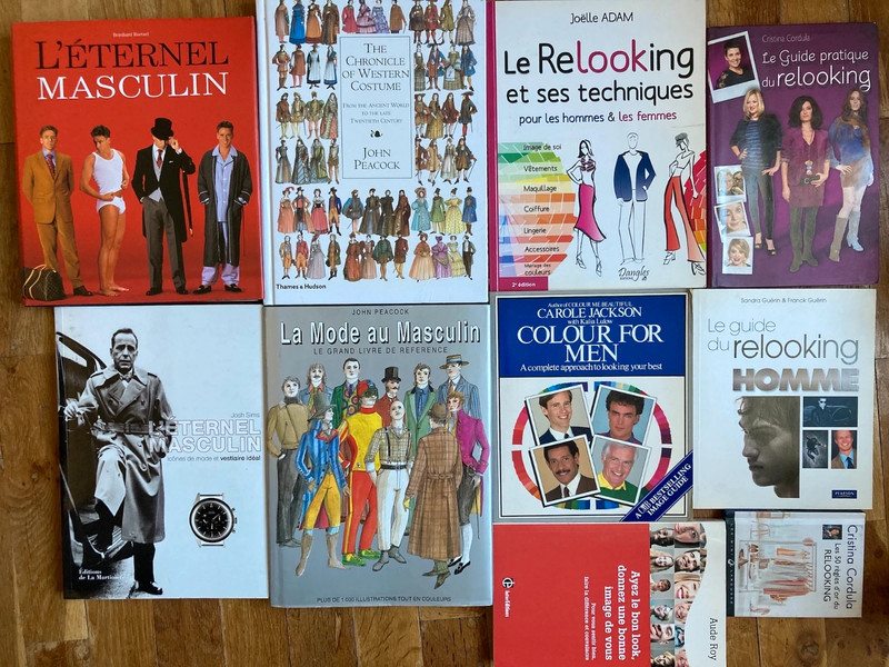 Mega Pack de livres sur le style masculin et le relooking