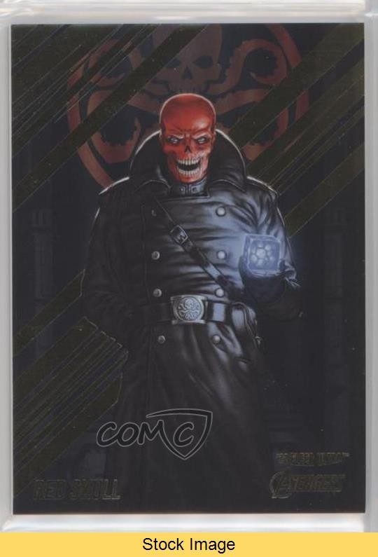 Teschio Rosso Arcobaleno Fleer Ultra Avengers 2022 #57 LEGGI 4f0