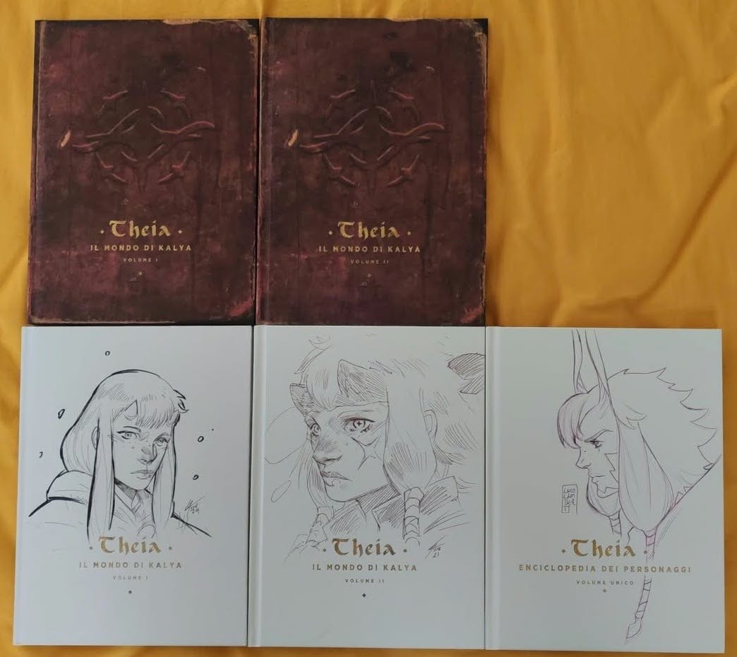 KALYA Theia vol 1,2,3 bugs comics