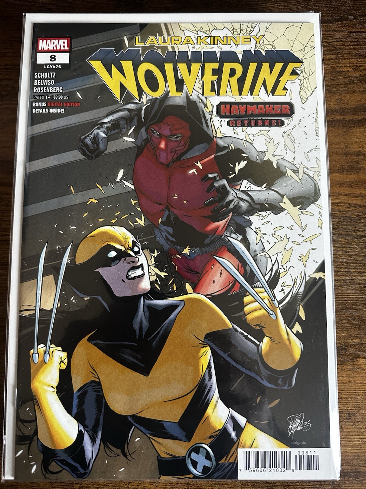 Laura Kinney Wolverine #8 Marvel 2025 fumetti ottime condizioni/nm spedizione combinata