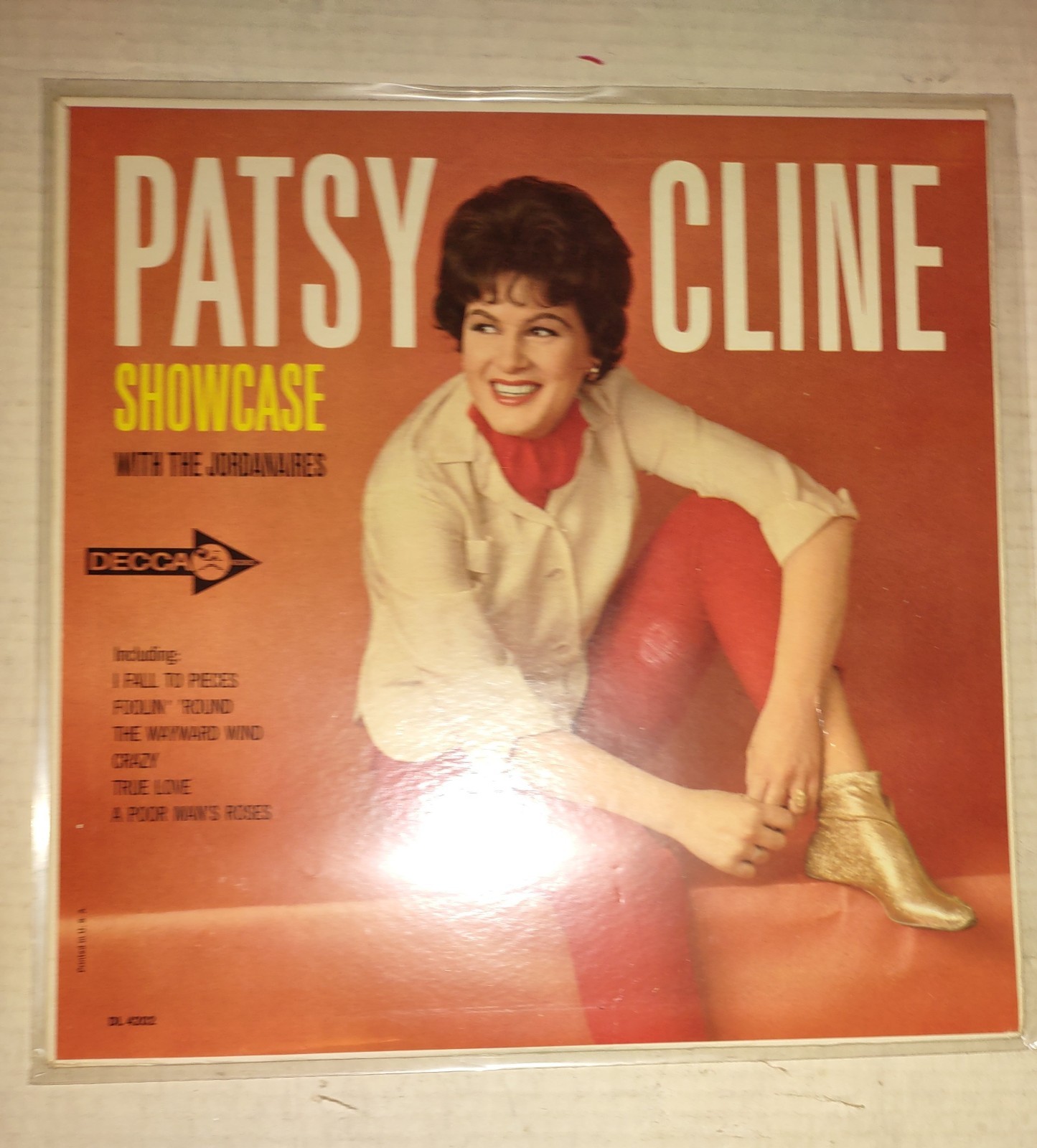 PATSY CLINE - Showcase (Original Shrinkwrap) (1963) - 12" Vinyl Record LP - VG+