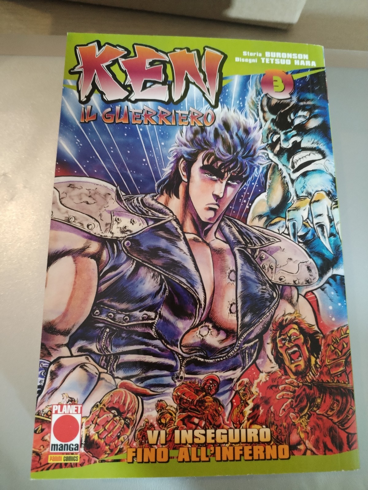 Planet Manga lotto manga Ken il Guerriero 2,3,6 + Raoh La Leggenda