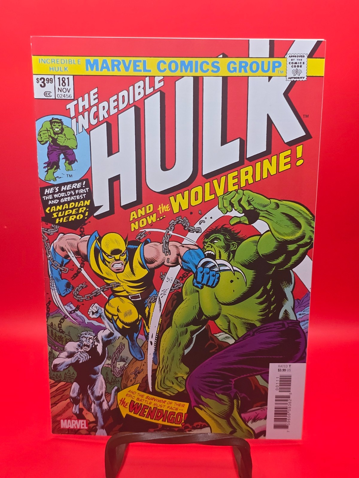 Incredible Hulk 181 ristampa 2019 