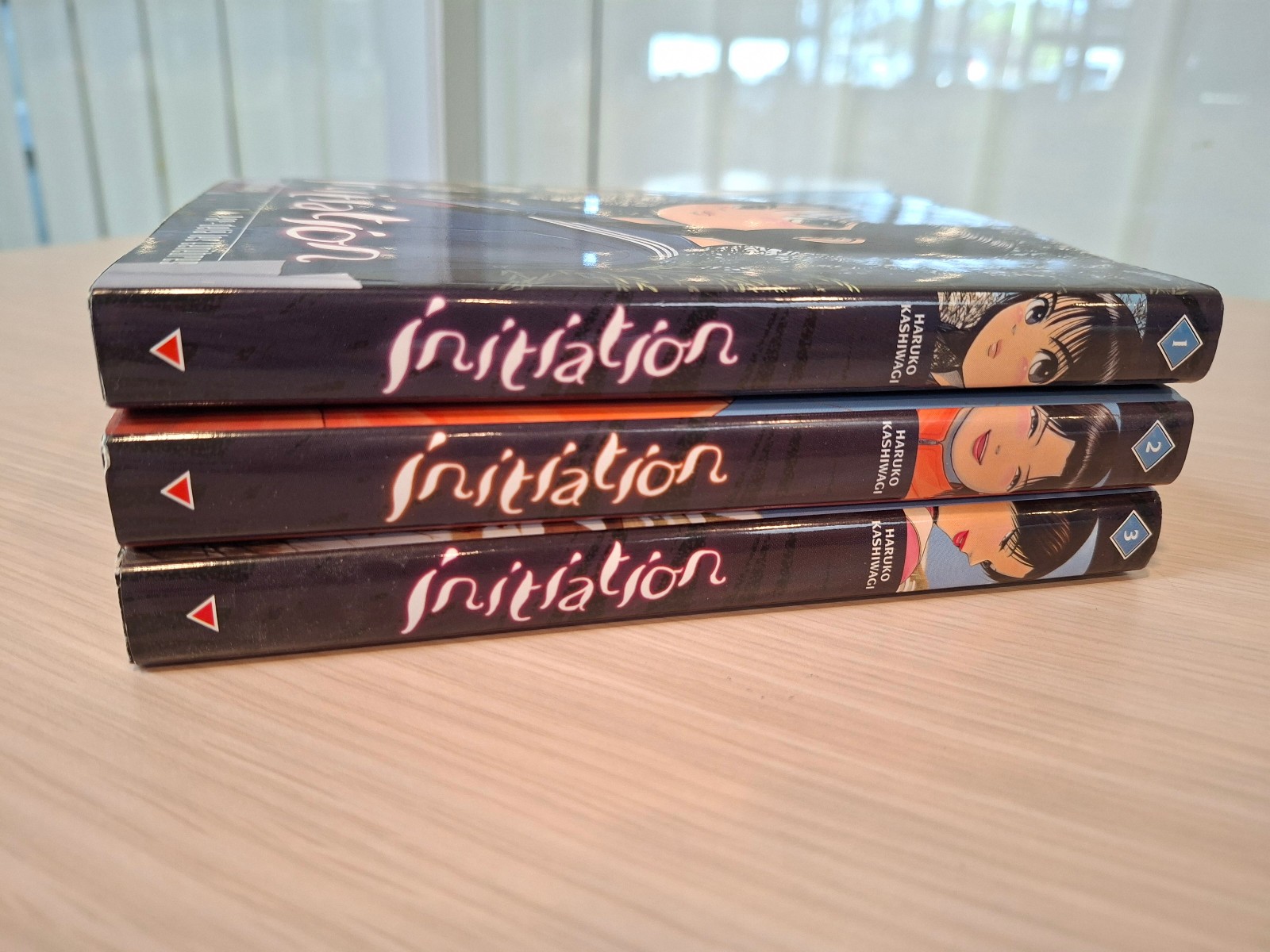 lot 3 mangas Initiation tomes 1 à 3 - éditions Delcourt