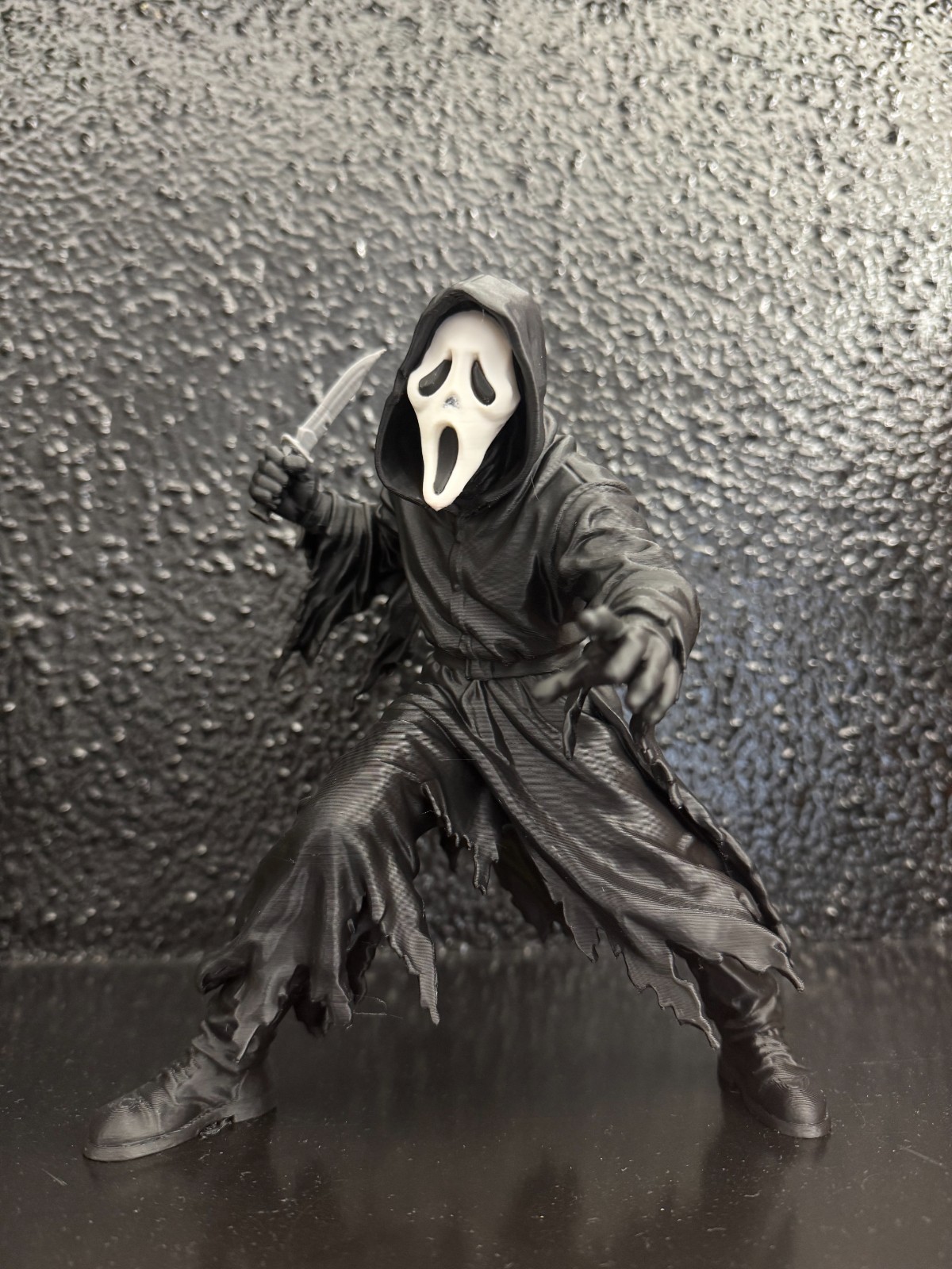 Ghostface Action Figure 20 cm – Statuetta Horror Scream – Decorazione Halloween
