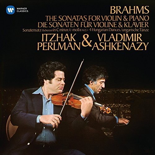 ITZHAK PERLMAN - Brahms: Violin Sonatas (2cd) - 2 CD - BRAND NEW/STILL SEALED
