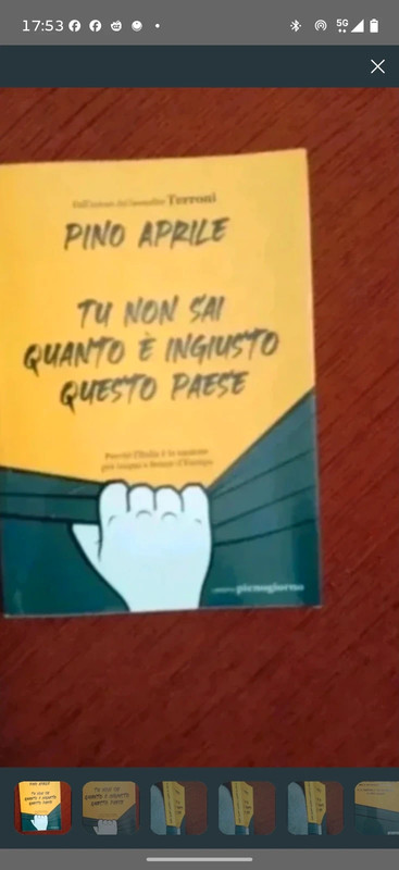 Libro Tu non sai quanto è ingiusto questo paese