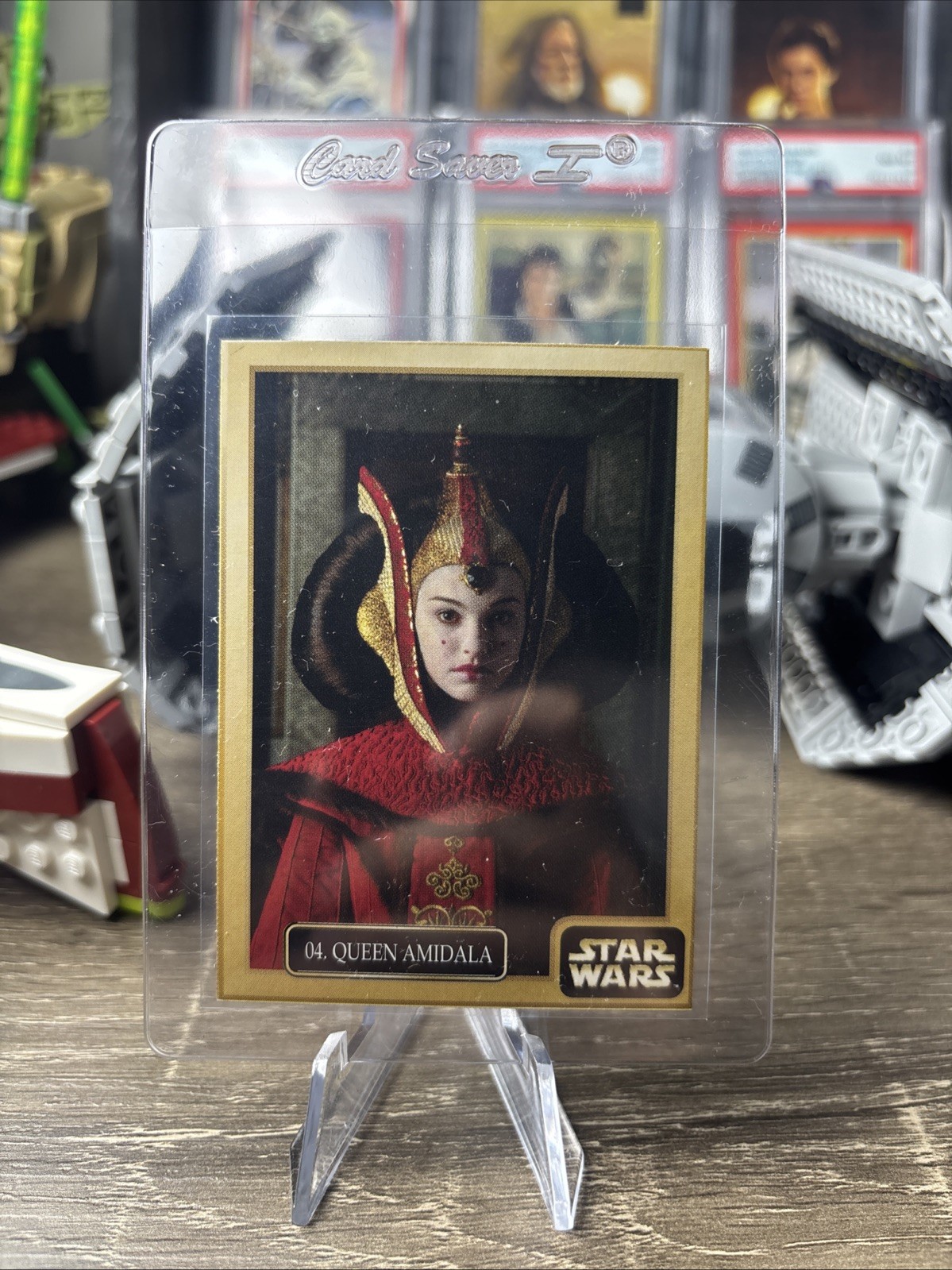 Carta Rookie 1999 Topps Star Wars Episodio I Minaccia Fantasma #04 Regina Amidala 📈