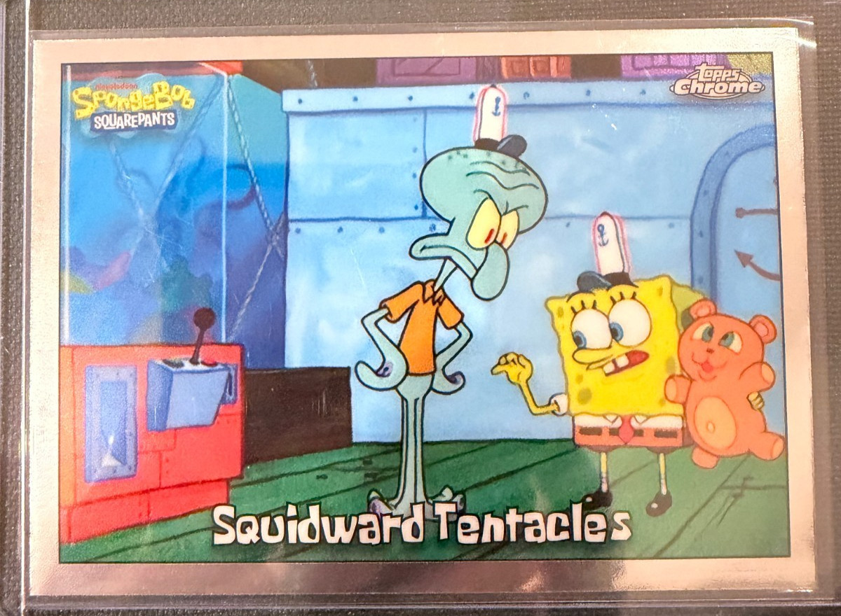 2025 Topps Chrome SpongeBob Squarepants Squidward Tentacles #23