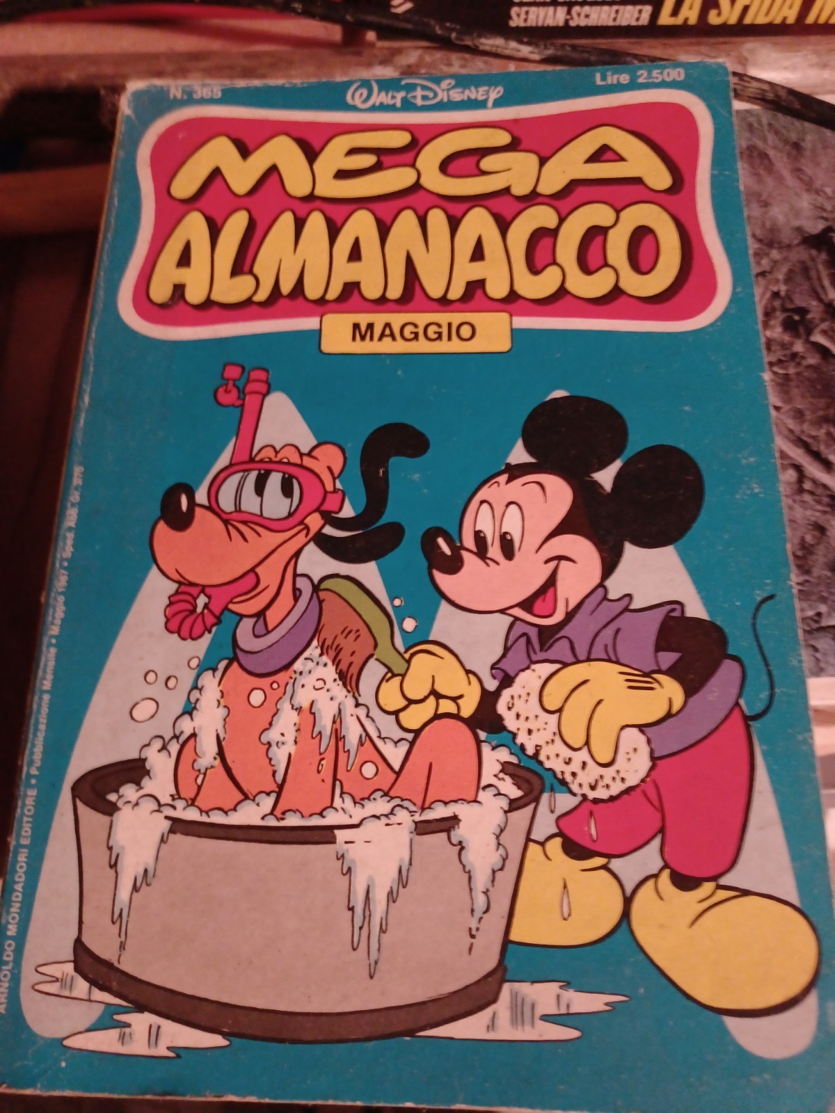 Disney lotto fumetti italiani Mega Almanacco Paperino Paperinik Disney Big