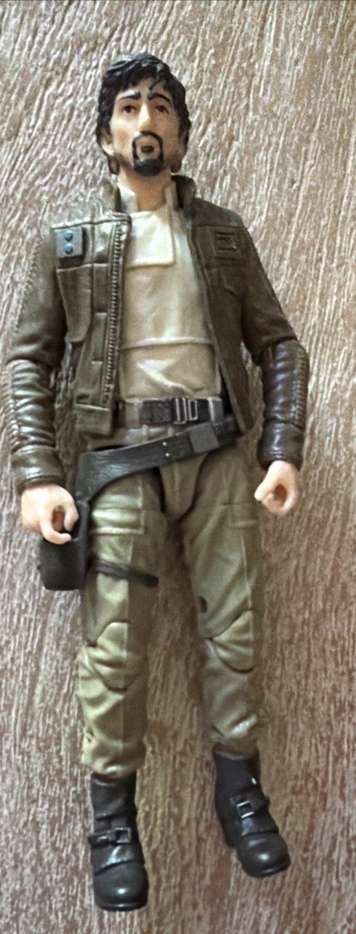 Star Wars Modellino Serie Nera Capitano Cassian Andor Hasbro Usato in ottime condizioni
