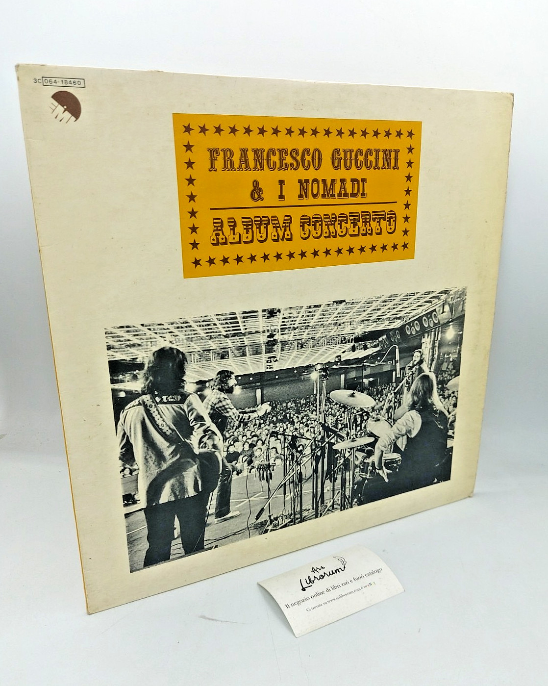 LP "FRANCESCO GUCCINI & I NOMADI Album concerto" EMI 1979 - 3C 064-18460 EX+/VG