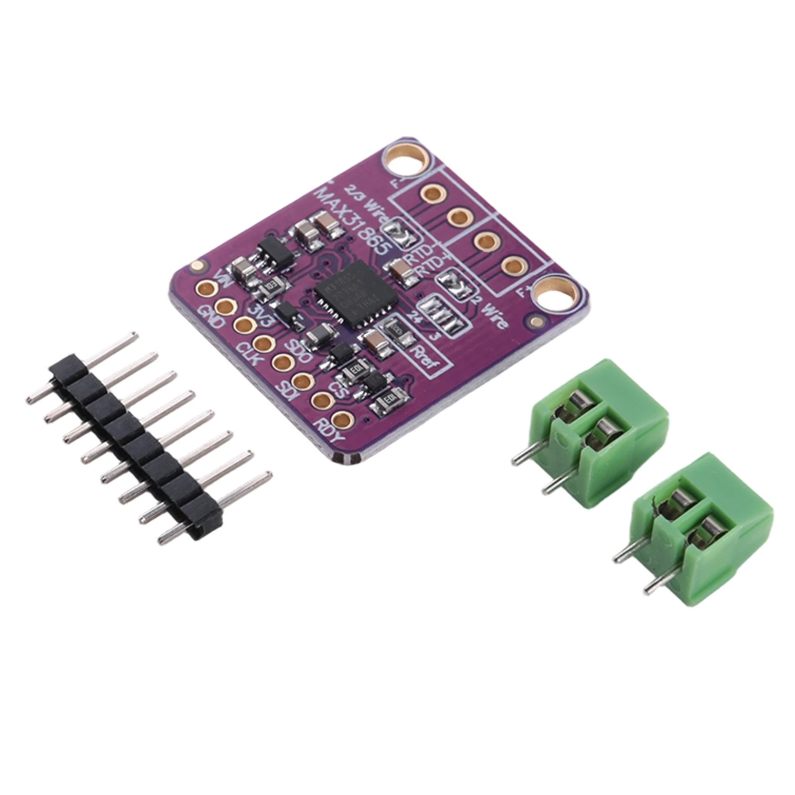 MAX31865 PT100 a PT1000 RTD Scheda Convertitore Digitale Temperatura Termoa8098