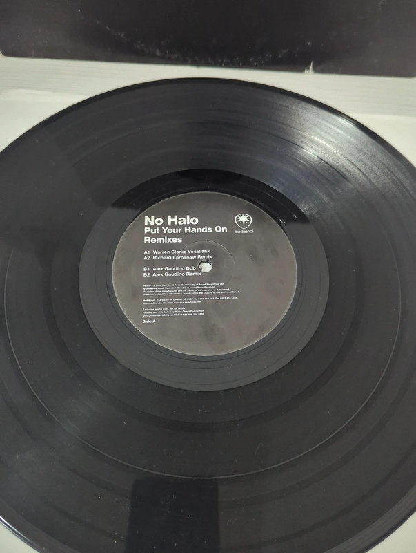 No Halo – Put Your Hands On - lp12 33 hed kandi