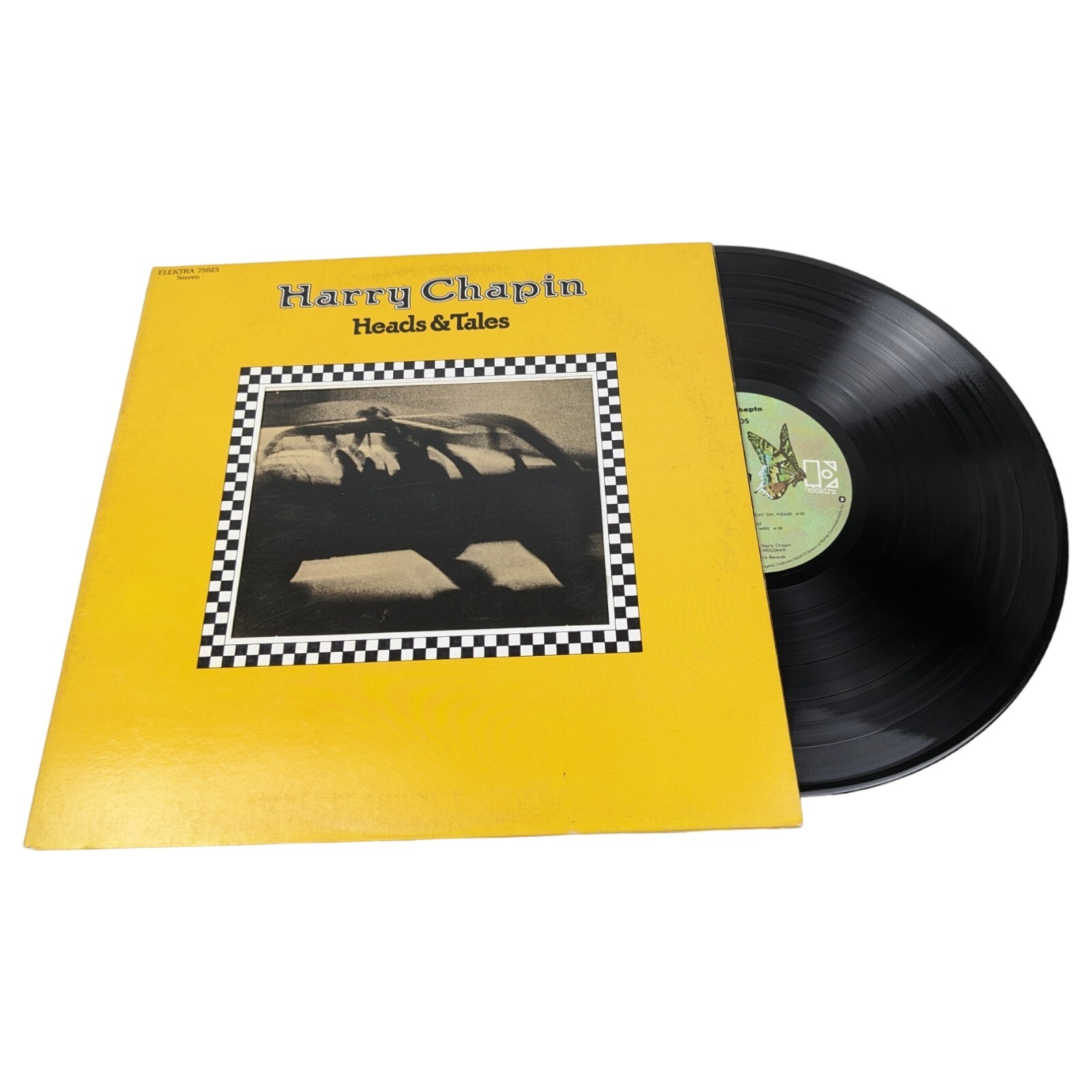 Harry Chapin - Heads & Tales (Vinyl Record, 1972) Elektra, Die-Cut Gatefold