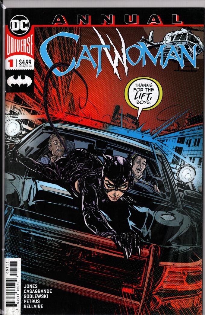 41486: DC COMICS CATWOMAN ANNUALE #1 grado quasi nuovo