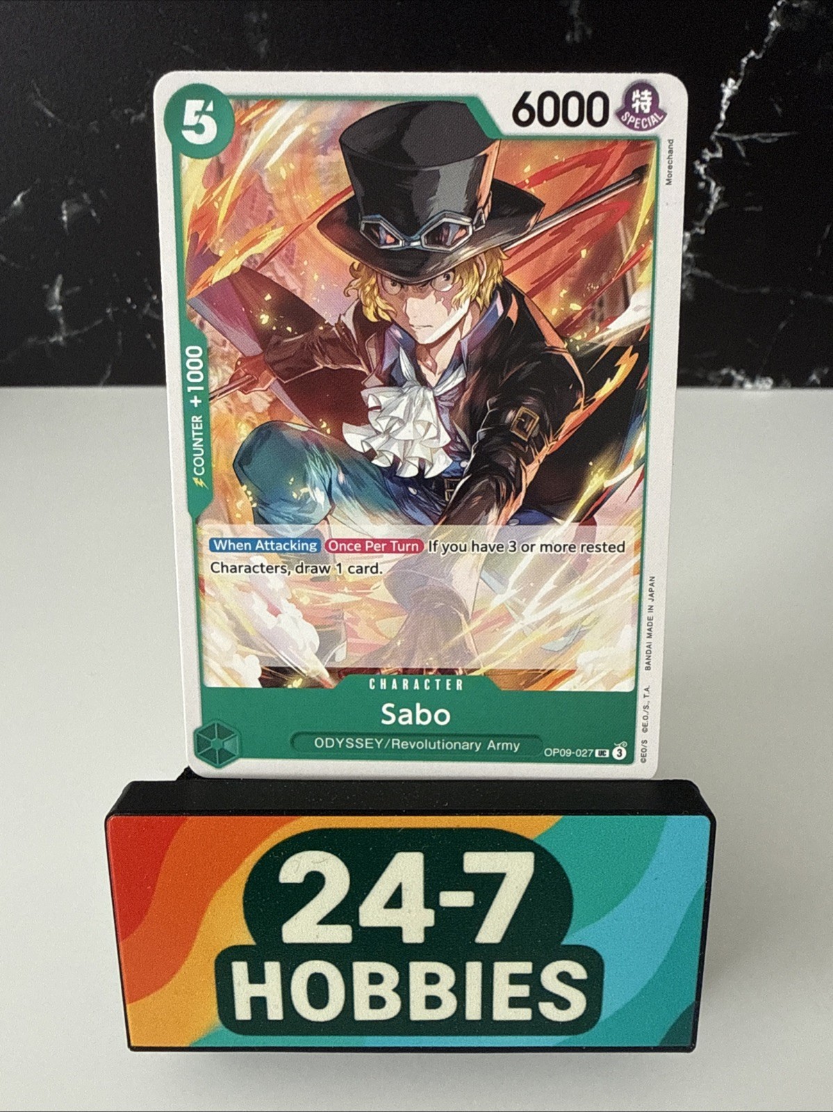 ONE PIECE Card Game OP09-027 Sabo UC Emperors in the New World English 