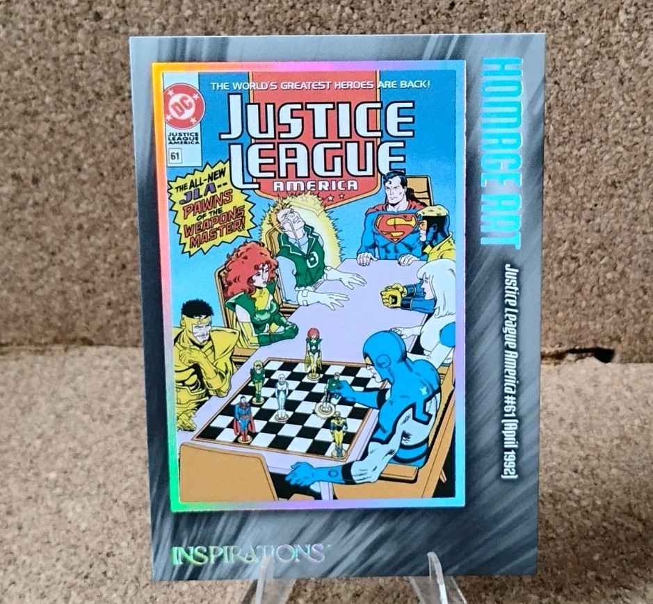 2026 UD DC Inspirations Il Mondo di DC Omaggio /99 Justice League America #61