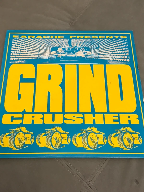 Grindcrusher – The Earache Sampler LP 1989