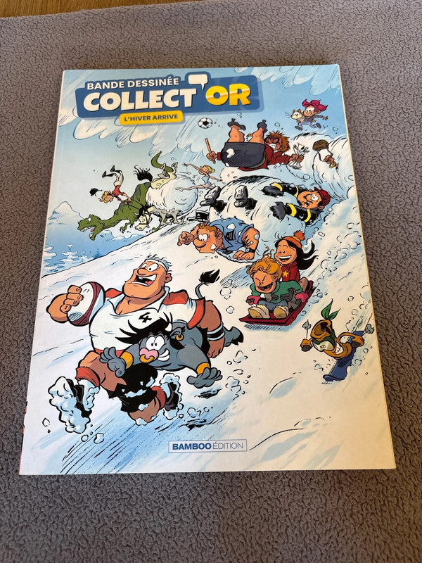 BD « collect’or l’hiver arrive »