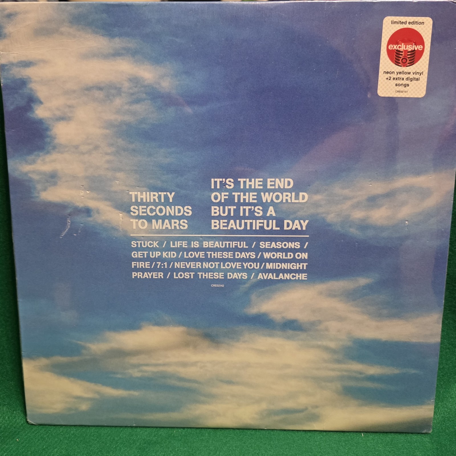 30 Seconds To Mars - It's The End Of The World But It's A Beautiful Day - Vinyl