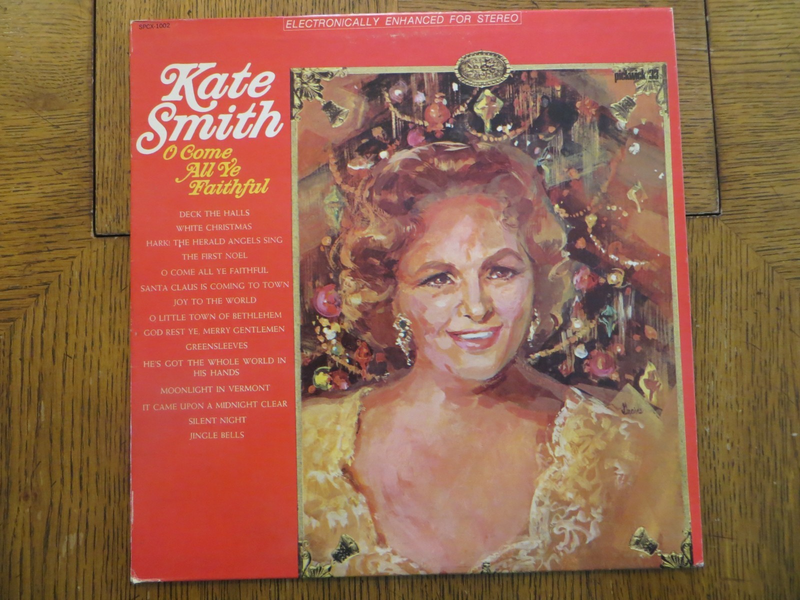 Kate Smith – O Come All Ye Faithful – Pickwick/33 Records SPCX-1002 Vinyl LP VG