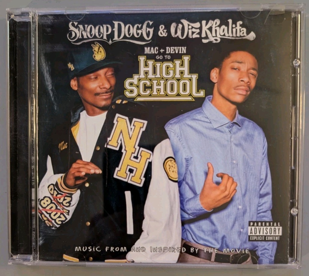 Snoop Dogg & Wiz Khalifa Mac And Devin Go To High School CD ORIG. 2011 Juicy D