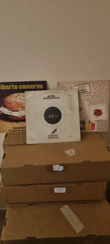 3 lp di Alberto Camerini Autografi!