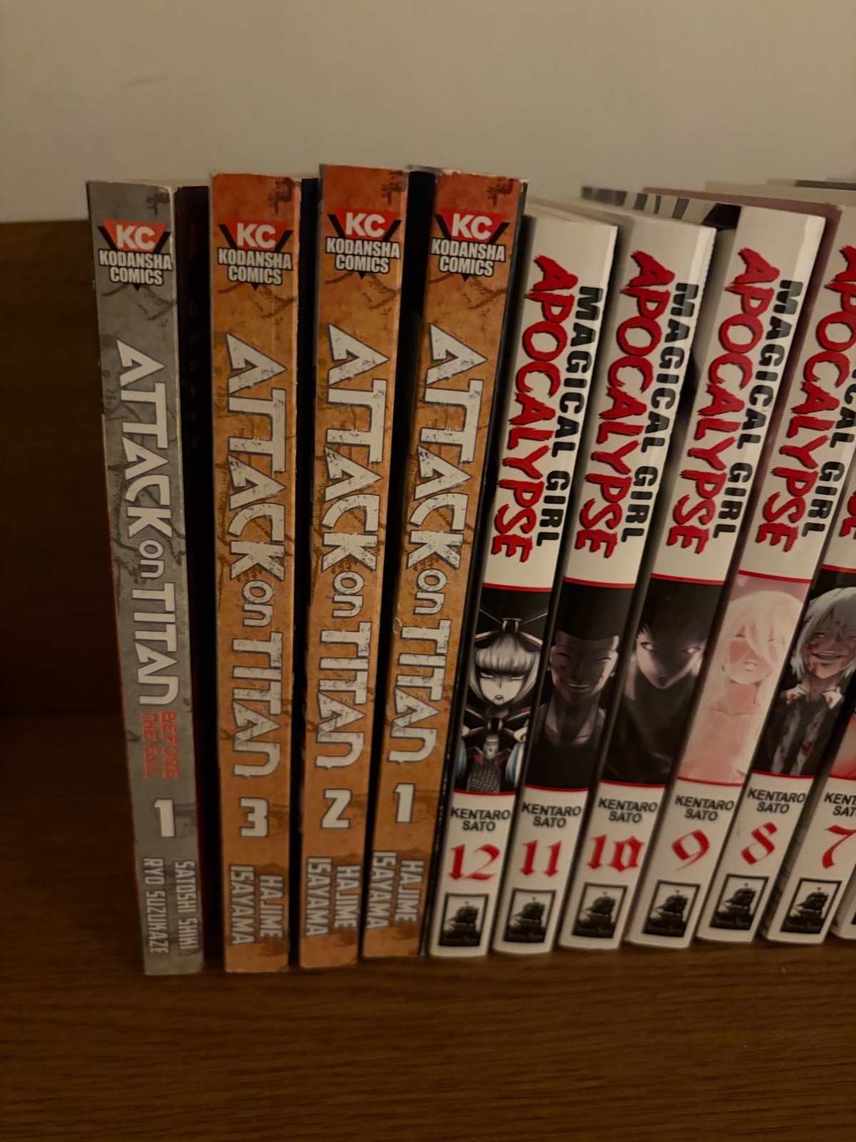 attack on titan manga volume 1-3 starter set english great condition