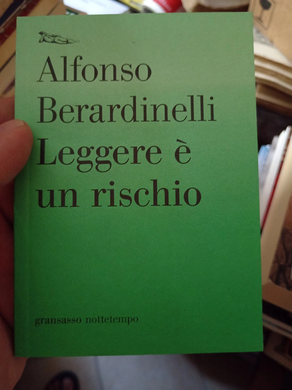 Leggere è un rischio - Alfonso Berardinelli