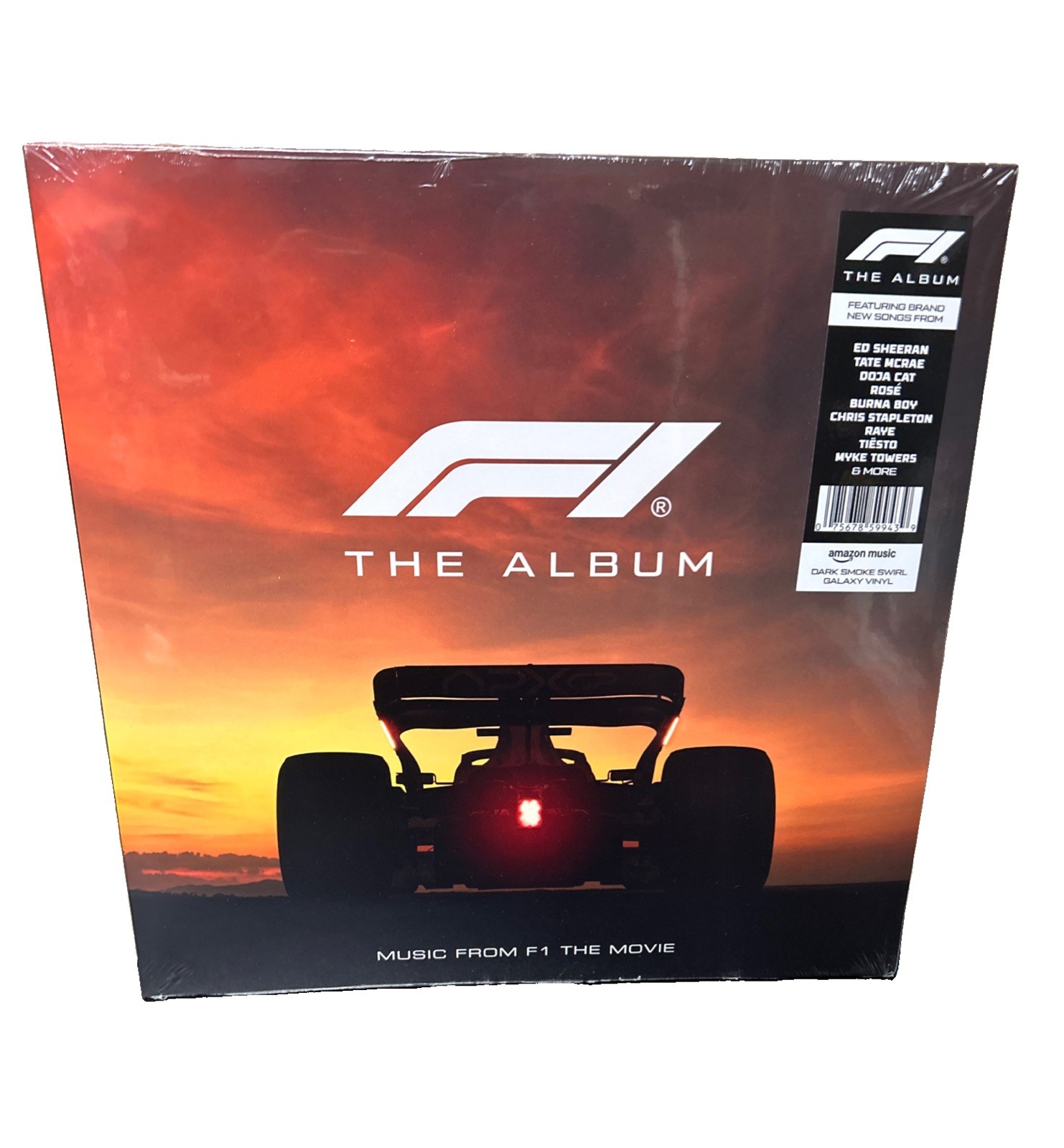 Various - F1 The Album (Original Soundtrack) Dark Smoke Swirl  Galaxy Vinyl