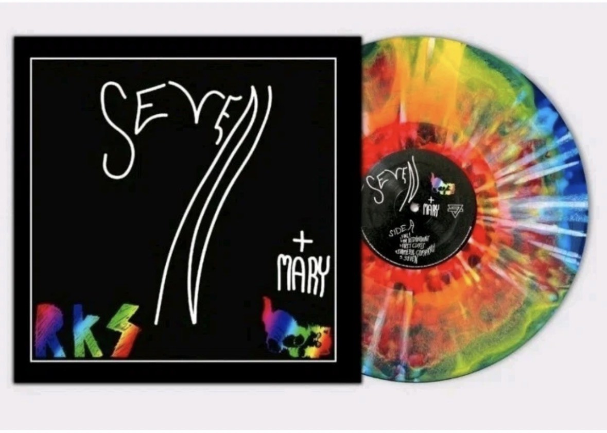 Rainbow Kitten Surprise Seven + Mary VERTIGO VV Tie Dye Vinyl PRESALE 11/06