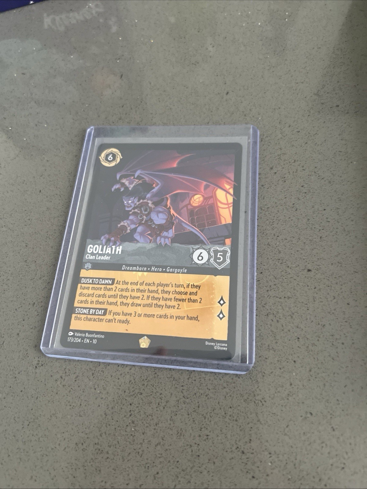 Disney Lorcana TCG Capo Clan Golia 173/204
