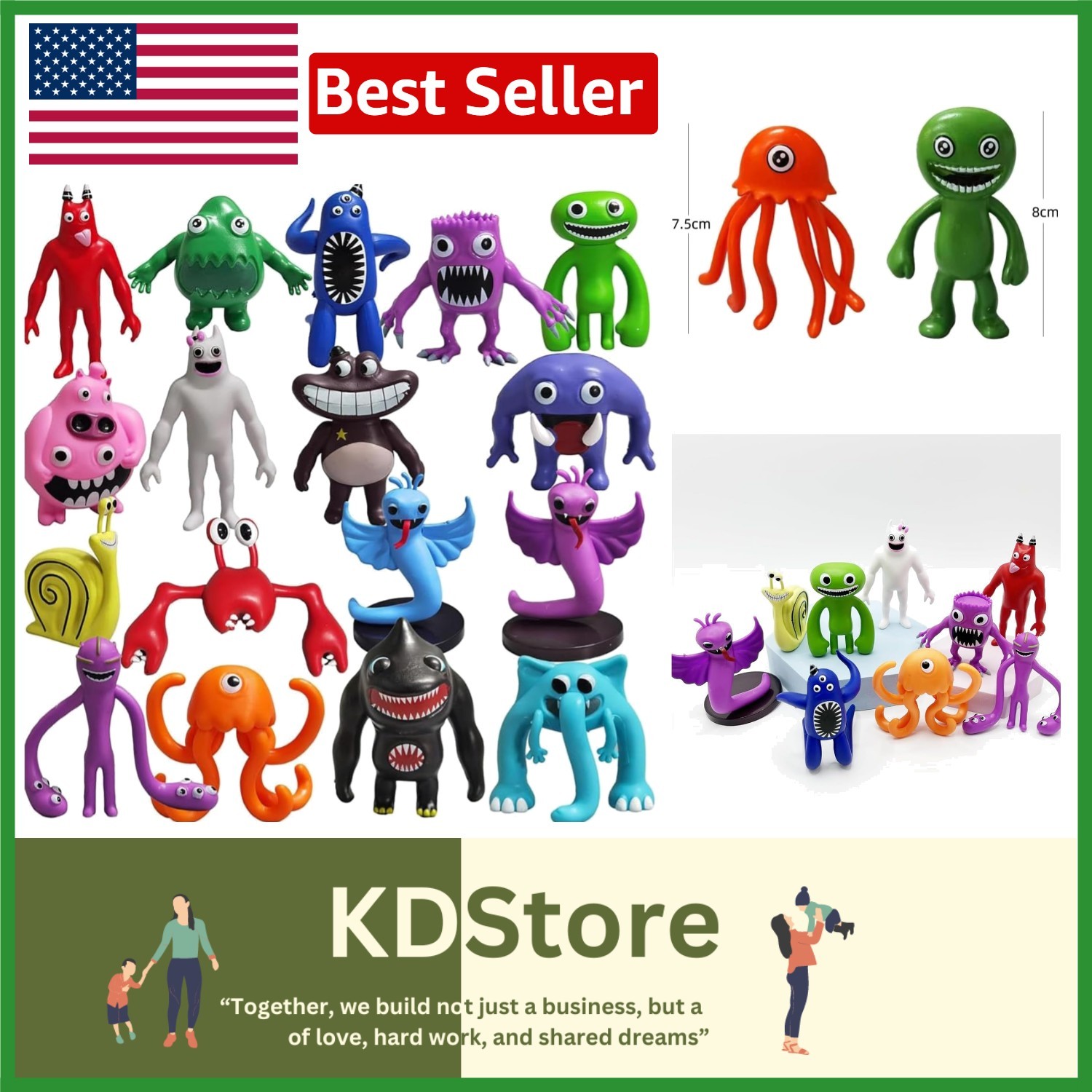 Set action figure anime 18 pezzi: perfetto per cake topper e decorazioni