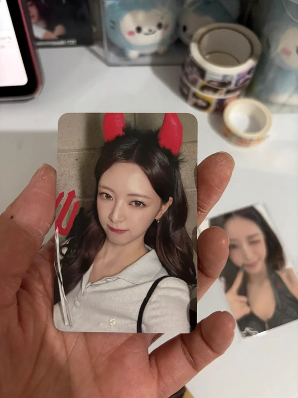 Yuna photocard motto