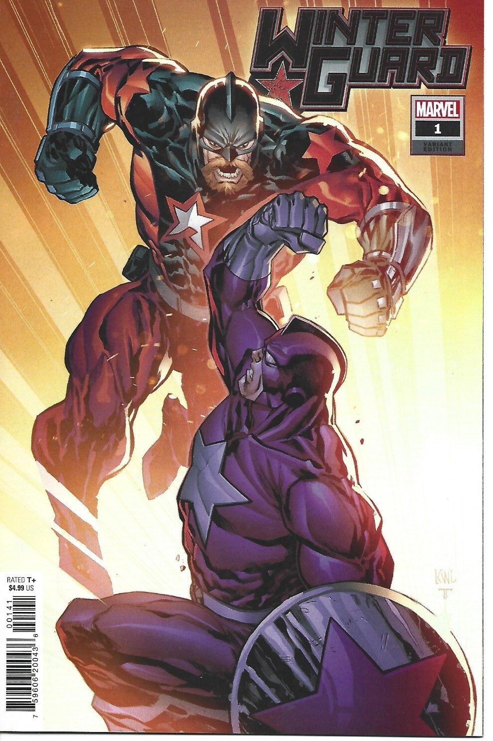 WINTER GUARD #1 KEN LASHLEY VARIANT MARVEL COMICS 2021 NEW UNREAD BAGGED BOARDED