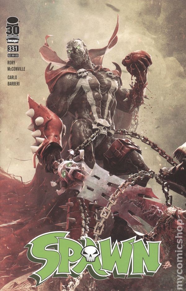 Spawn #331A Barends NM 2022 Stock Image