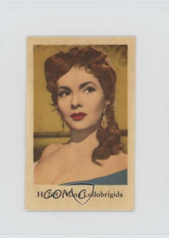 1961 Dutch Gum H Set Gina Lollobrigida #H269 0i4g