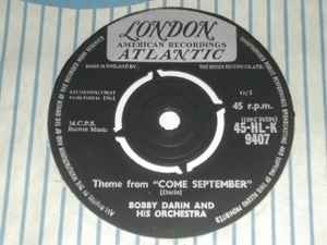 Bobby Darin & His Orch.* - Theme From "Come September", 7", (Vinyl)