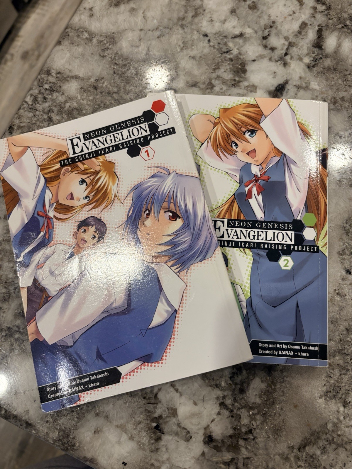 Neon Genesis Evangelion, il progetto di sollevamento shinji ikari Vol 1-2 lotto manga