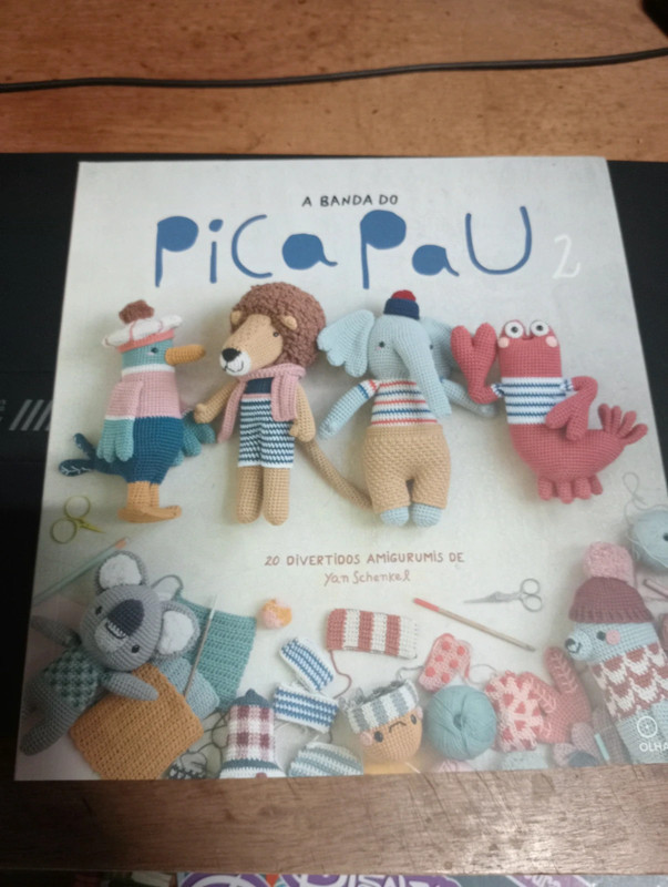 A banda do pica pau 2 amigurumis