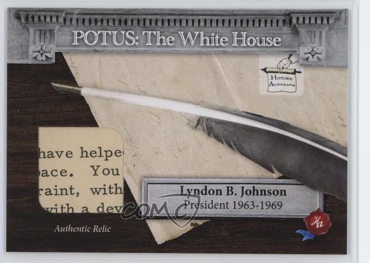 2025 Historic Auto POTUS: La Casa Bianca /180 Lyndon B Johnson rw6