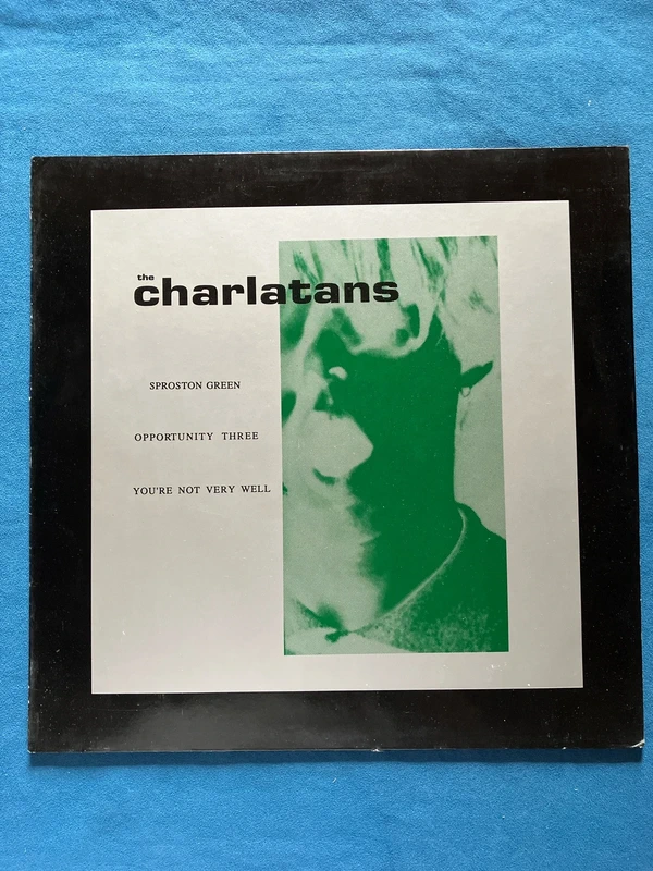 Disque maxi 45 tours - The Charlatans - Sproston Green - 1991 - Virgin
