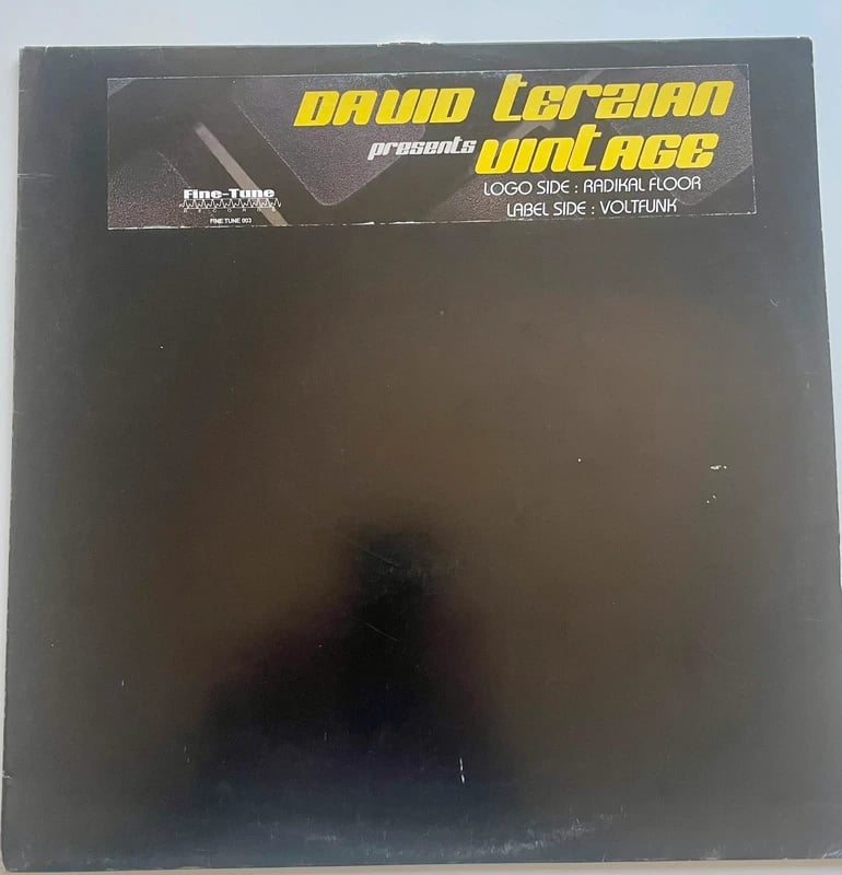 Disque vinyle maxi 12 pouces - David Terzian presents Vintage - Radikal floors