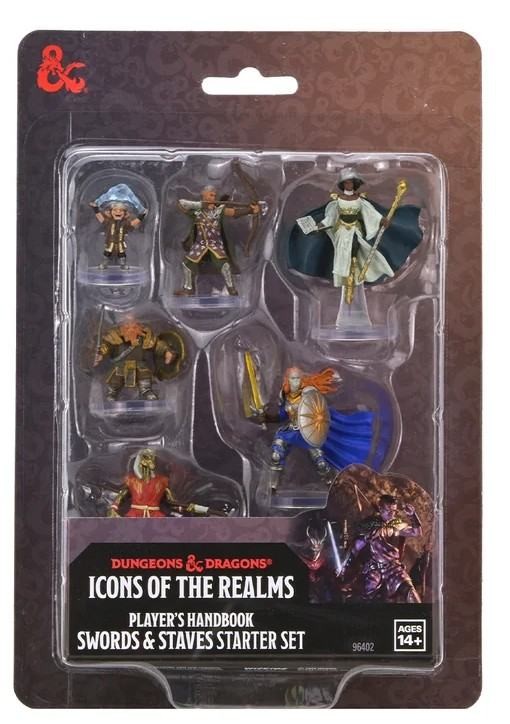 Dungeons & Dragons Icons of the Realms: Starter Set Swords & Staves