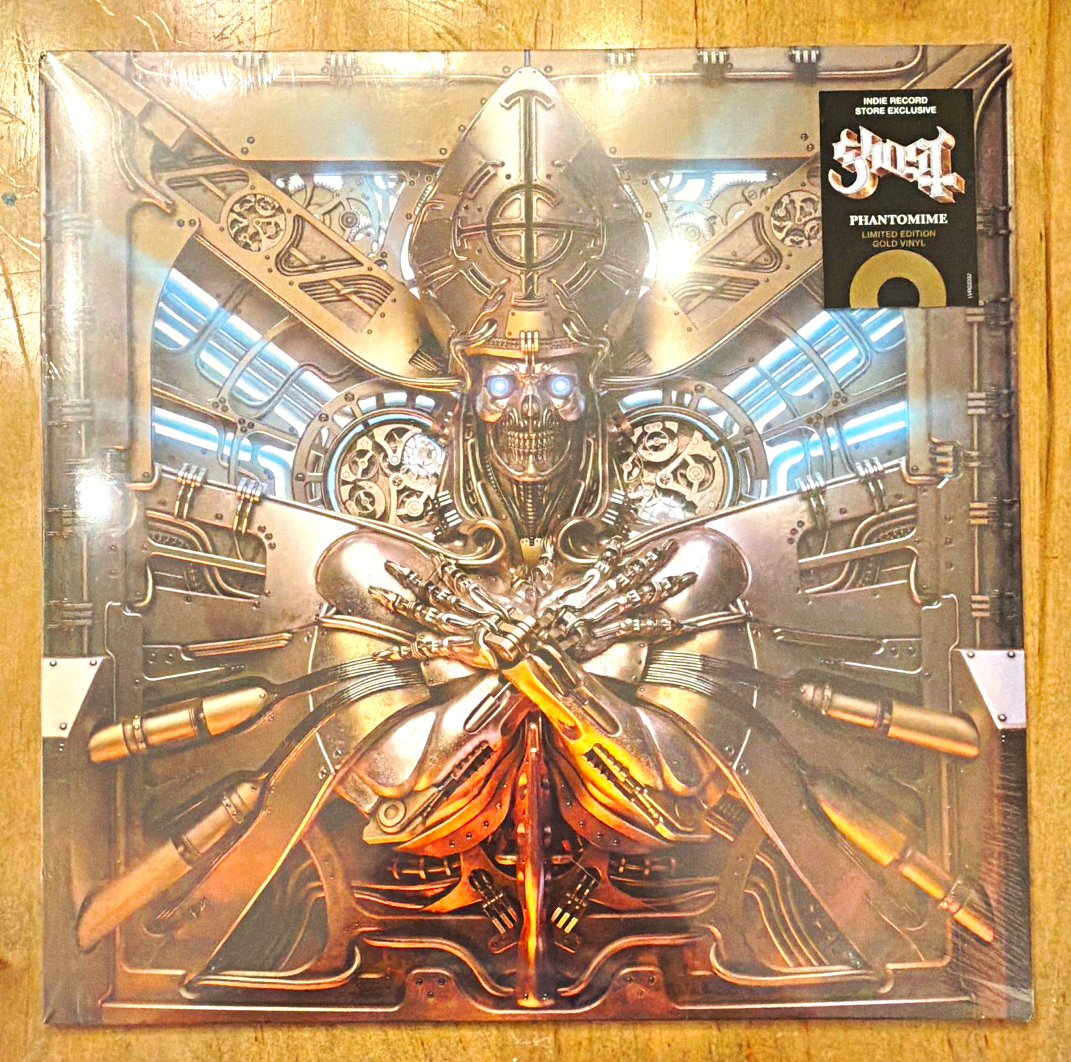 Ghost Phantomime EP Limited Ed Indie Store Exclusive Gold Colored Vinyl LP