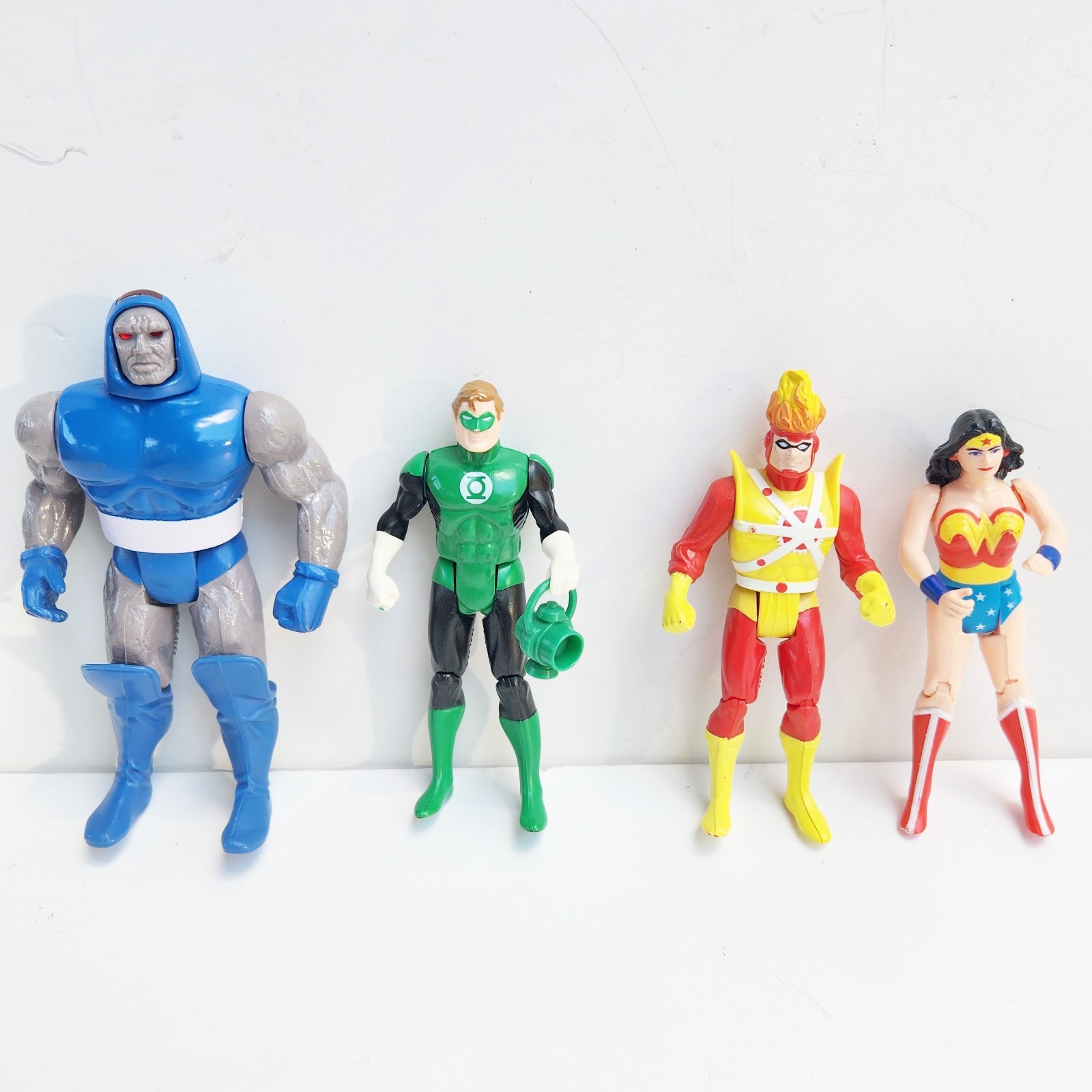 1984 1985 Kenner Super Powers Lot Green Lantern Darkseid Wonder Woman Firestorm