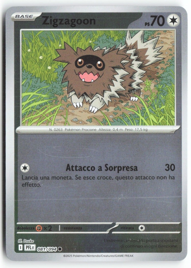 [T671] Zigzagoon 081/094 ITA
