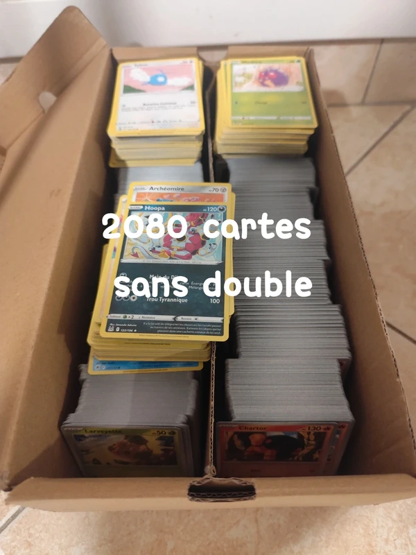 2080 cartes Pokémon