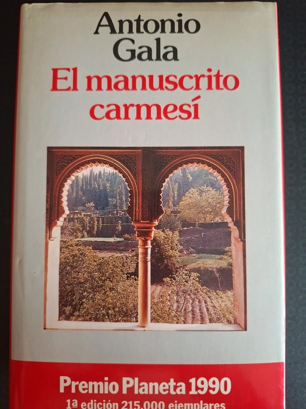 Libro El manuscrito carmesí